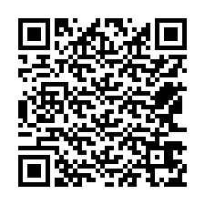 Código QR para número de telefone +12563675877