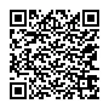 QR код за телефонен номер +12563675878