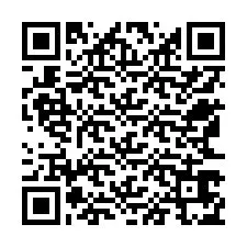 Kode QR untuk nomor Telepon +12563675894