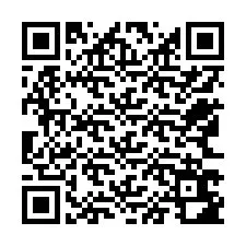 QR-Code für Telefonnummer +12563682629