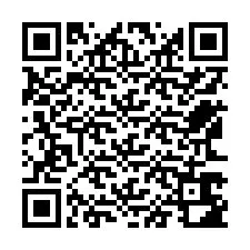 QR код за телефонен номер +12563682857