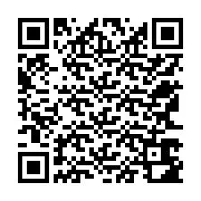 QR-Code für Telefonnummer +12563682874