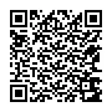 Código QR para número de telefone +12563683982