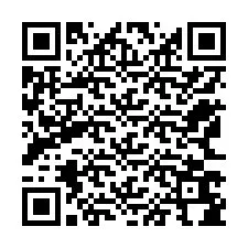 QR kód a telefonszámhoz +12563684325