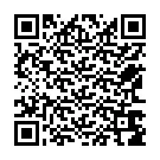 Código QR para número de teléfono +12563686853