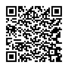 QR-koodi puhelinnumerolle +12563689230