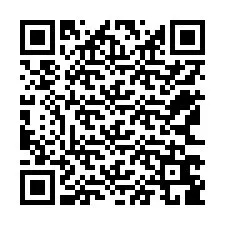 QR-код для номера телефона +12563689231