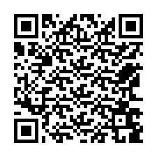 QR Code สำหรับหมายเลขโทรศัพท์ +12563689757