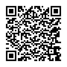 QR код за телефонен номер +12563689858