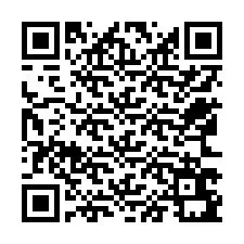 QR-code voor telefoonnummer +12563691609