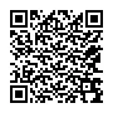 QR-код для номера телефона +12563694479