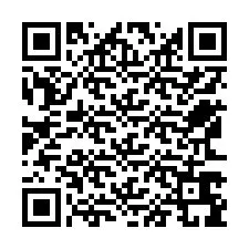 QR код за телефонен номер +12563699853