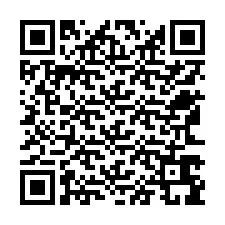 Código QR para número de teléfono +12563699854