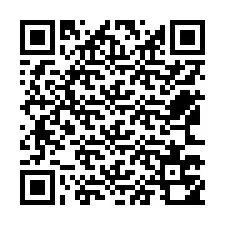 QR-код для номера телефона +12563750507