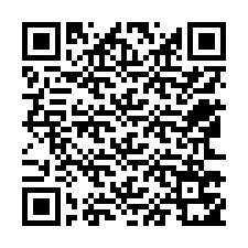 QR-koodi puhelinnumerolle +12563751659