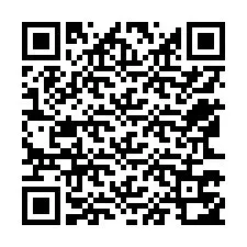 QR-code voor telefoonnummer +12563752059