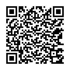 QR код за телефонен номер +12563752094