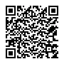 Codice QR per il numero di telefono +12563754403