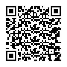 Código QR para número de teléfono +12563754612