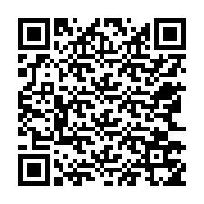 QR-koodi puhelinnumerolle +12563755328