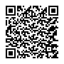 QR-code voor telefoonnummer +12563755974