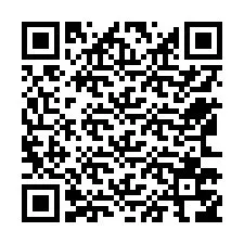 QR kód a telefonszámhoz +12563756746