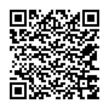 Código QR para número de telefone +12563756873