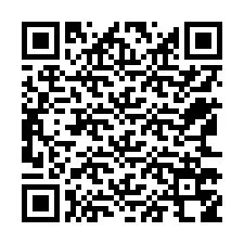 Código QR para número de telefone +12563758681