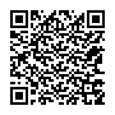 QR-code voor telefoonnummer +12563759085