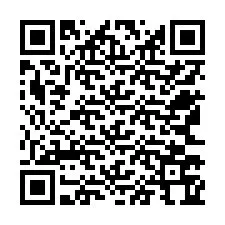 QR-koodi puhelinnumerolle +12563764334