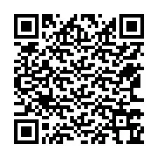 Codice QR per il numero di telefono +12563764442