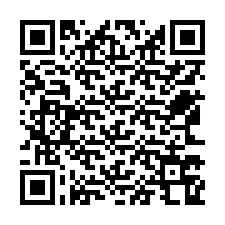 QR код за телефонен номер +12563768443