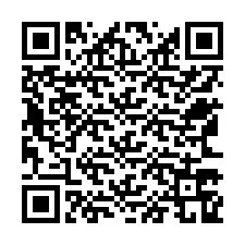 Codice QR per il numero di telefono +12563769814