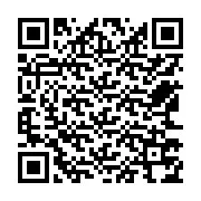 QR-code voor telefoonnummer +12563774287