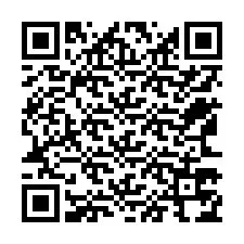 Código QR para número de telefone +12563774841