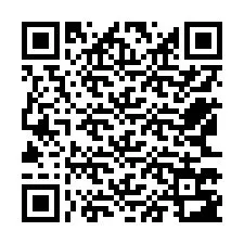 Código QR para número de teléfono +12563783437