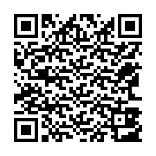 QR Code pour le numéro de téléphone +12563803819