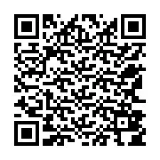 QR Code สำหรับหมายเลขโทรศัพท์ +12563804674