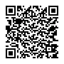 Código QR para número de teléfono +12563805838