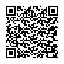 QR Code สำหรับหมายเลขโทรศัพท์ +12563820028