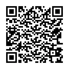 Código QR para número de telefone +12563824006