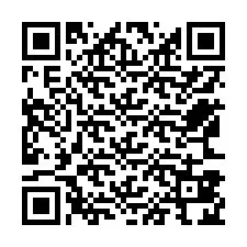 QR код за телефонен номер +12563824007