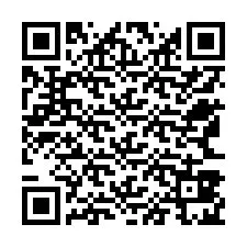 Código QR para número de telefone +12563825824