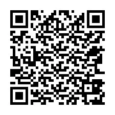 QR-koodi puhelinnumerolle +12563827848