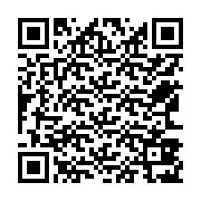 QR-Code für Telefonnummer +12563827943