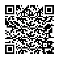QR-kood telefoninumbri jaoks +12563827955
