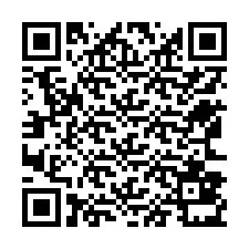 QR код за телефонен номер +12563831742