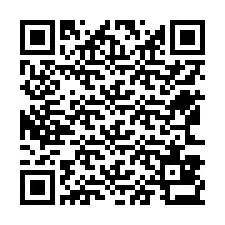 QR-code voor telefoonnummer +12563833542