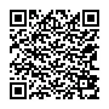 QR-код для номера телефона +12563835654