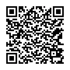 QR-код для номера телефона +12563835661